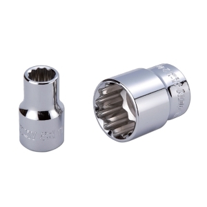 Головка торцевая 12-гранная 1/4", 6 мм, HONITON, SK-D1206MC