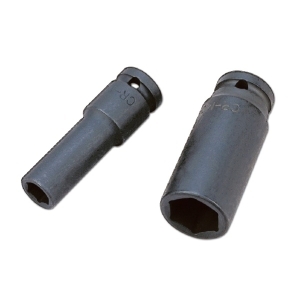 Головка торцевая ударная удлиненная 1/2" 18 мм, 6-гранная, HONITON ISK-A4018MLB