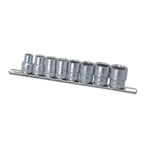 Набор торцевых головок 3/8" с профилем Honidriver, 8 предметов, HONITON H-30008S