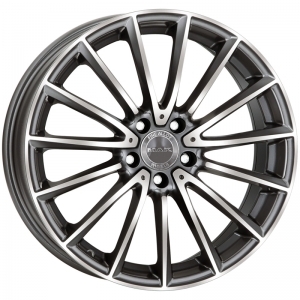 Диск колесный 19 литой MAK Komet Gun Metallic Mirror Face
