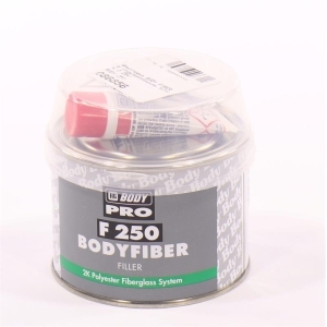 Шпатлевка BODY FIBER с стекловолокном зелен.0.25кг