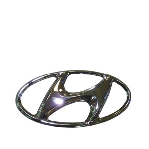 Орнамент HYUNDAI HD65,72,78 на капот H ОЕМ