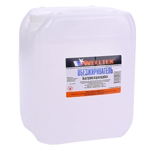 Обезжириватель WELLTEX быстроиспаряющийся 10л
