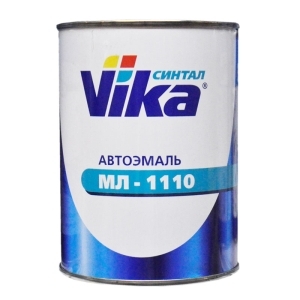Автоэмаль VIKA МЛ-1110 Светло-серая ГАЗ 0.8кг Ярославль