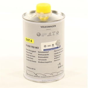 Жидкость тормозная DOT-4 VW 1л