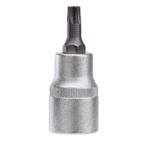 Головка-бита TORX T50H 1/2" L=100 мм с отверстием FORCE