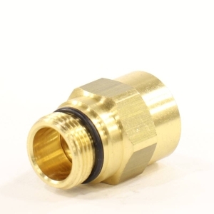 Фитинг цанга 0° P=18мм (M22x1,5) латунь