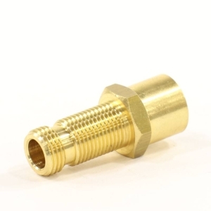 Фитинг цанга 0° P=12мм (M16x1,5)удл. латунь