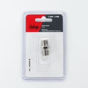 Переходник для компрессора муфта M1/4"-M1/4" FUBAG