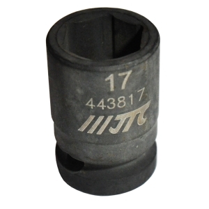 Головка торцевая 17мм 1/2" 6-гр.ударная JTC