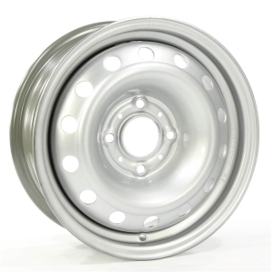 Диск колесный 14 штампованный TREBL 6215T Citroen C2/3.Peugeot 1107/206 Plus Silver