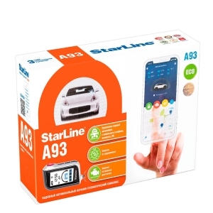 Сигнализация автомобильная STARLINE A93 ECO 1брелок ж/к
