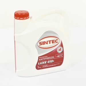 Антифриз красный -40C SINTEC LUX G12+ 3кг