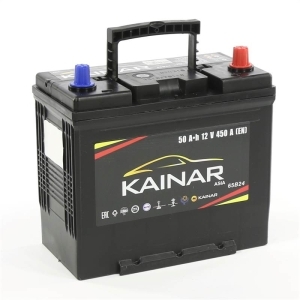Аккумулятор KAINAR 50 а/ч ASIA обр.полярн. пуск.ток 450A