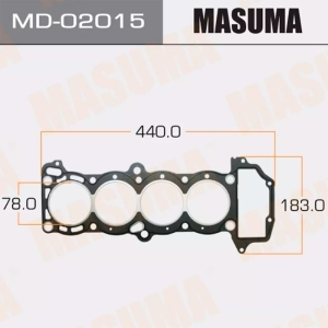 Прокладка головки блока NISSAN Primera (P10) 90-98 MASUMA
