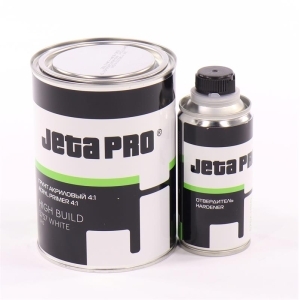 Грунтовка JETA PRO HIGH BUILD UHS акриловая белая 4+1 с отвердителем (800+200мл)