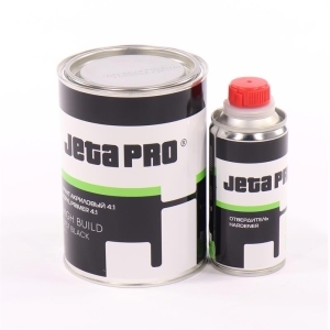 Грунтовка JETA PRO HIGH BUILD UHS акриловая черная 4+1 с отвердителем (800+200мл)
