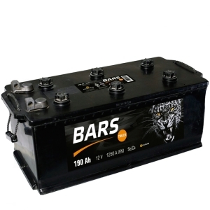 Аккумулятор BARS 190 а/ч болт пуск.ток 1250A