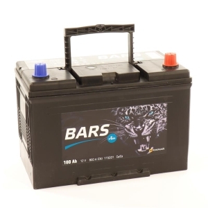 Аккумулятор BARS 100 а/ч ASIA обр.полярность пуск.ток 800A