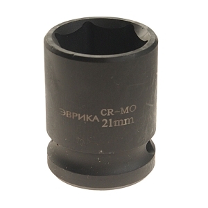 Головка торцевая 21 мм 1/2" 6-гр.ударная ЭВРИКА