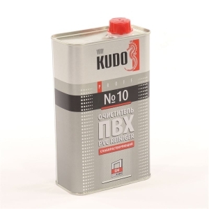 Очиститель пластика ПВХ KUDO PROFF SMC-010 №10 слаборастворяющий 1л