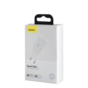 Устройство зарядное для мобильных устройств Baseus Speed Mini Quick Charger 1C 20W белый