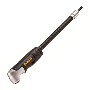 Насадка угловая "4 в 1" 1/4" 2шт с гибким удлинителем, блистер DEWALT