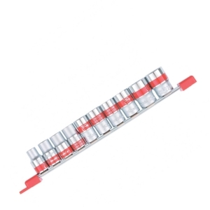 Набор головок универсальных Spline 10 пр.1/2" 10-22мм на планке MATRIX