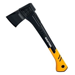 Топор-колун 1300гр пластиковая ручка с чехлом X11 KRAFTOOL