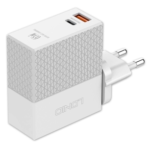 Устройство зарядное для мобильных устройств LDNIO QC3.0+кабель Type-C 220v