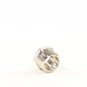 Футорка M1/2"-F1/4" никелированная латунь MASTERPROF