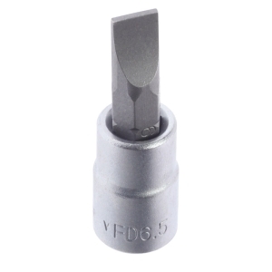 Головка-бита шлицевая 06.5 мм 1/4" L=32 мм ROCKFORCE