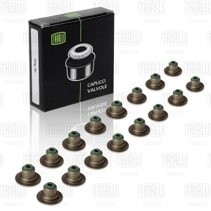 Колпачок RENAULT Duster,Logan(1,2),Sandero,Clio3,Kangoo2,Megane(2,3) маслоотражательный (к-т 16шт) T