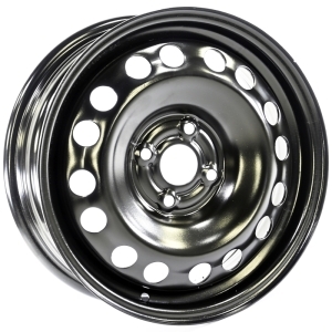 Диск колесный 15 штампованный TREBL 7405T (newD5) Hyundai I-20 Black