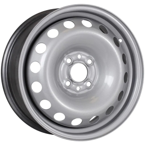 Диск колесный 15 штампованный TREBL 7680 Fiat Linea Silver
