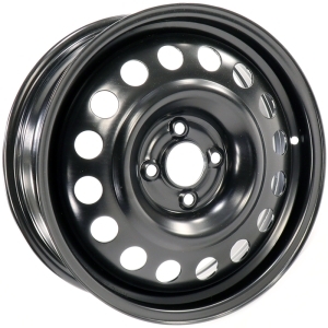 Диск колесный 16 штампованный TREBL X40033 P Renault Logan Black