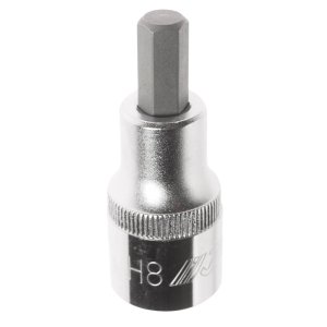 Головка-бита шестигранная 08 мм 1/2" L=55 мм JTC