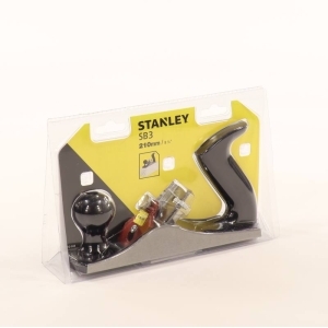 Рубанок 210х65мм, лезвие 44мм металлический STANLEY