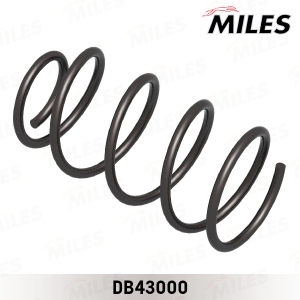 Пружина подвески FORD Focus 2 (дв 1,4-1,6) передней (к-т 2шт)