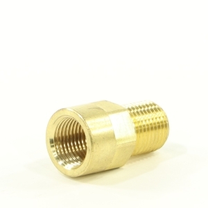 Фитинг цанга 0° P=6мм (M16x1,5-М16х1,5(F)) латунь, проходной.