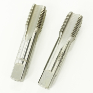 Метчик ручной G1/2"-14 трубный цилиндрический, набор 2шт. HSS BUCOVICE TOOLS