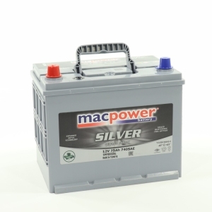 Аккумулятор MACPOWER ASIA 75 а/ч пуск.ток 620A
