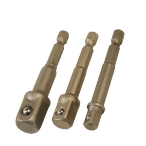 Набор адаптеров для головок с 1/4" под 1/4",3/8",1/2" под шуруповерт, блистер USP