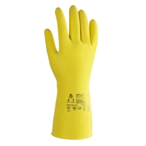 Перчатки латексные желтые р.M(8) Atom Universal JETA SAFETY