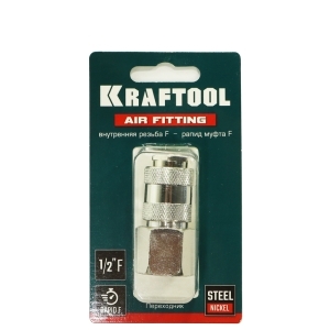 Переходник для компрессора БРС мама F1/2" блистер KRAFTOOL