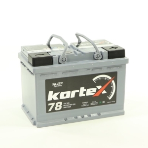 Аккумулятор KORTEX SILVER Dynamic 78 а/ч обр.полярность пуск.ток 750А