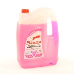 Антифриз красный -40C SIBIRIA G12+ 10кг