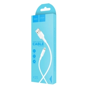 Кабель 8-pin-USB 1м. X25 белый HOCO