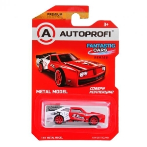 Модель автомобиля FANTASTIC CARS FAN-001 красн/белый 1:64