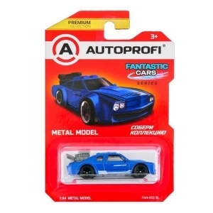 Модель автомобиля FANTASTIC CARS FAN-002 синий 1:64